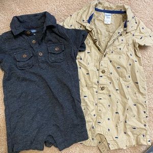 18m boys rhompers
